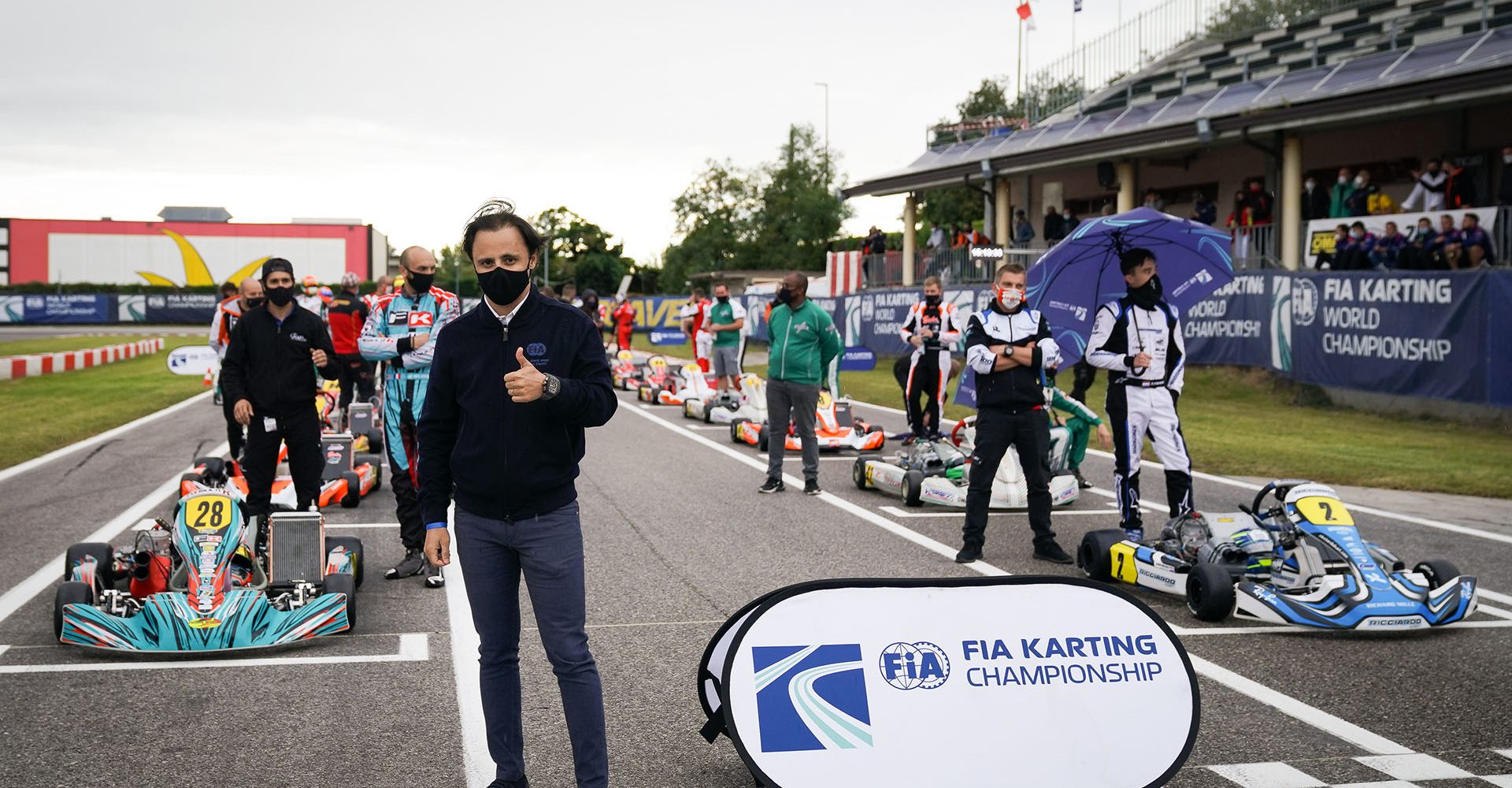 , , , , , FIA Karting World Championship – KZ, FIA Karting International Super Cup – KZ2 & FIA Karting Academy Trophy , LONATO, International Race, © KSP Reportages Felipe Massa