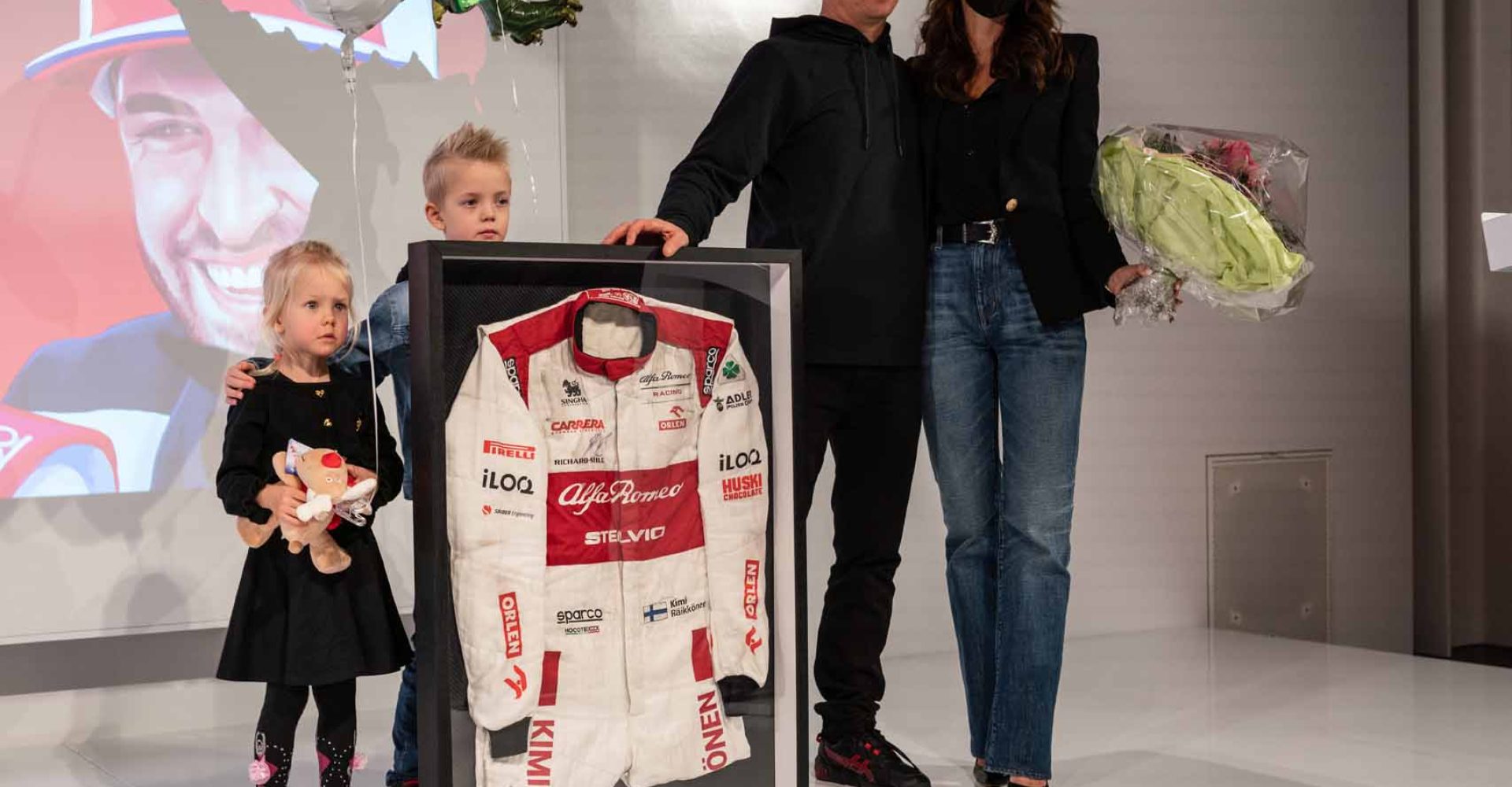 Kimi Räikkönen, Robin Räikkönen, Minttu Räikkönen, Rianna Räikkönen, Räikkönen family