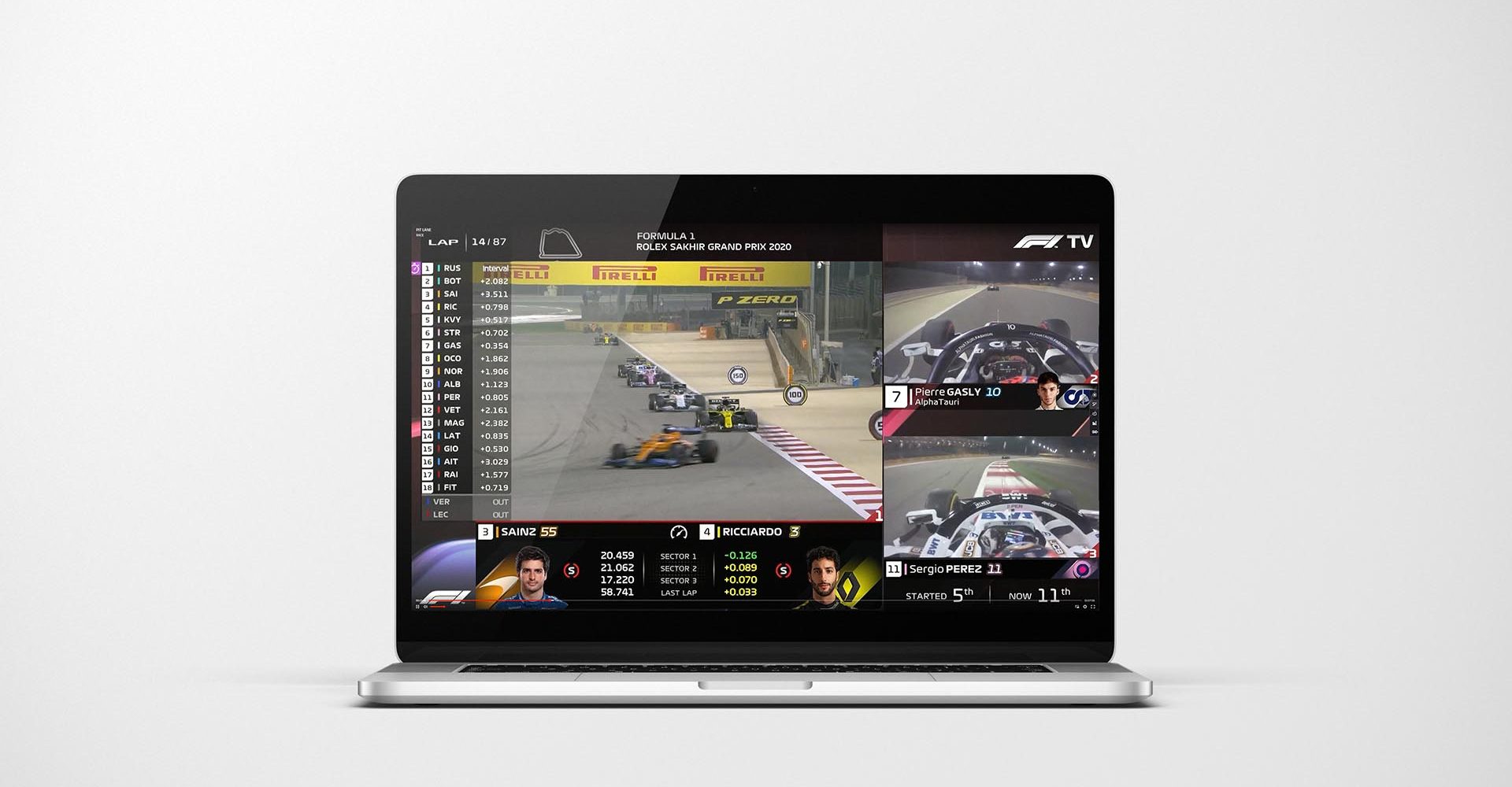 F1 TV Pro Laptop