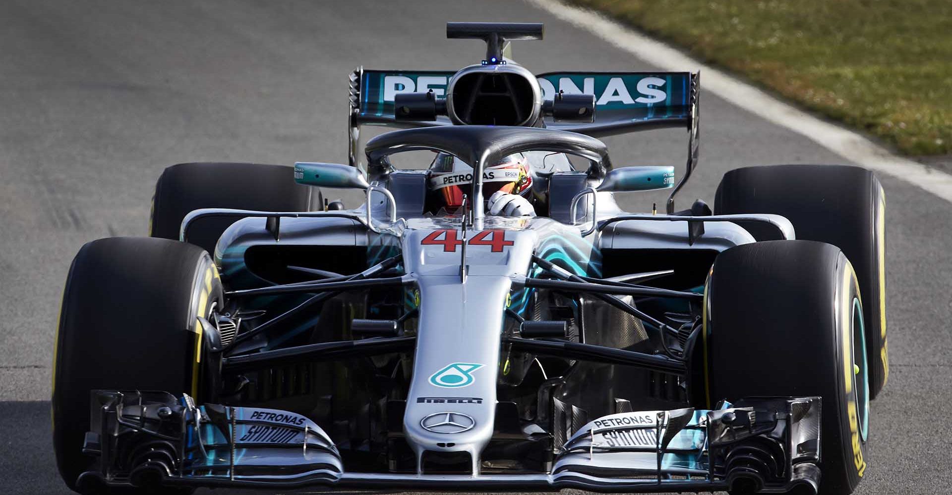 F1 W09 EQ Power+ Launch, Silverstone - Steve Etherington Lewis Hamilton Mercedes