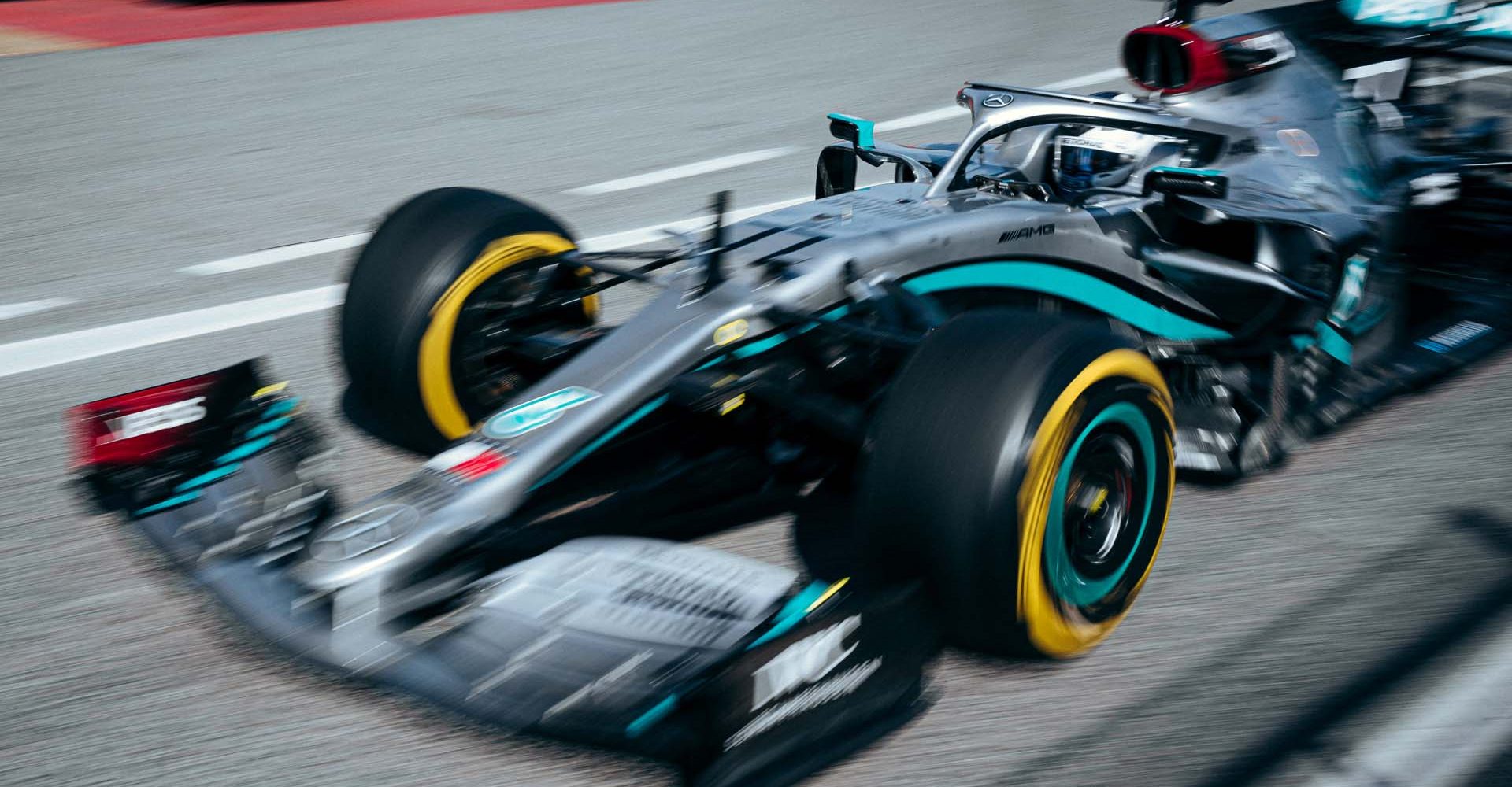 2020 Barcelona Pre-Season Test 1, Day 1 - Sebastian Kawka Valtteri Bottas Mercedes