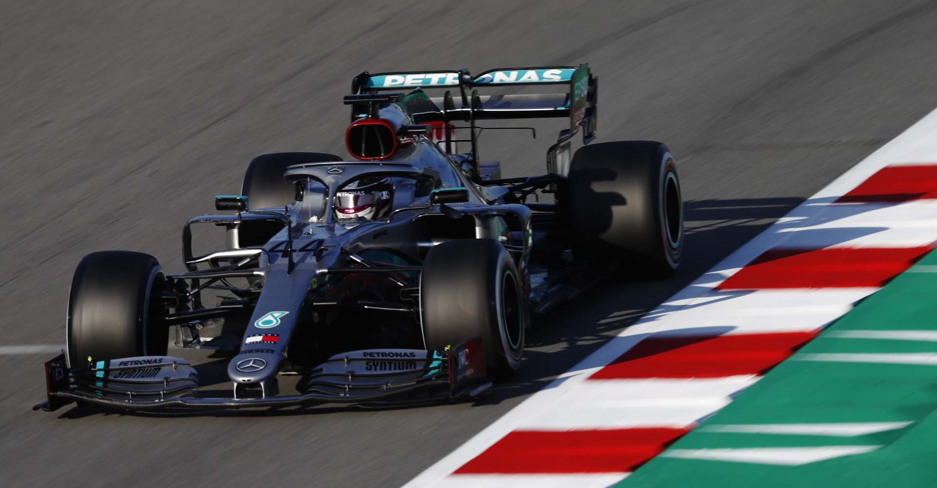 2020 Barcelona Pre-Season Test 1, Day 1 - LAT Images Lewis Hamilton Mercedes