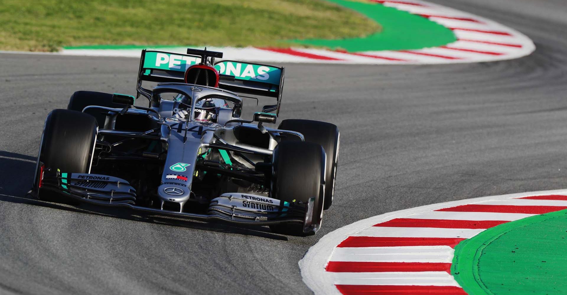 2020 Barcelona Pre-Season Test 1, Day 1 - LAT Images Lewis Hamilton Mercedes