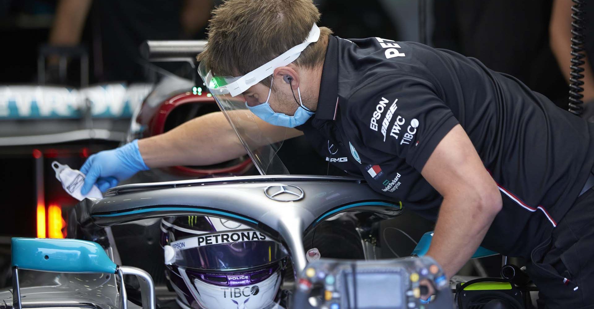 Silverstone Test, Day 2 - Steve Etherington Mercedes