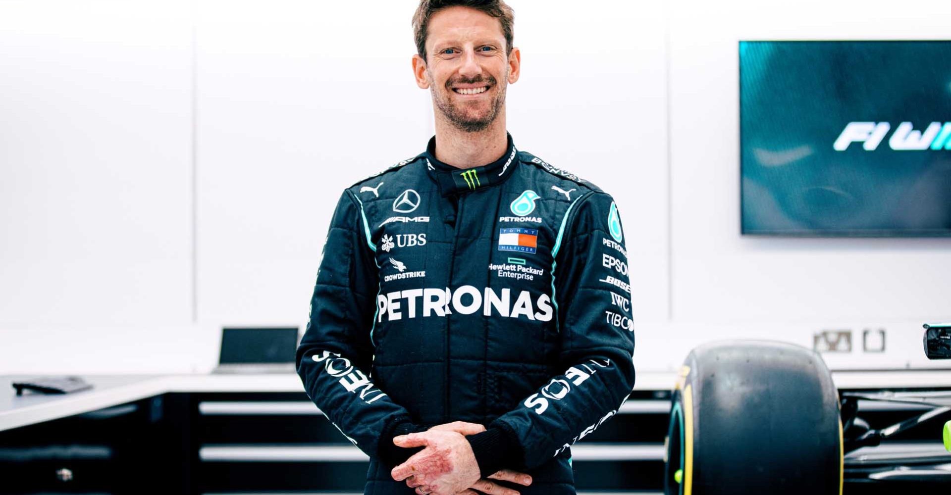 Romain Grosjean Test Announcement