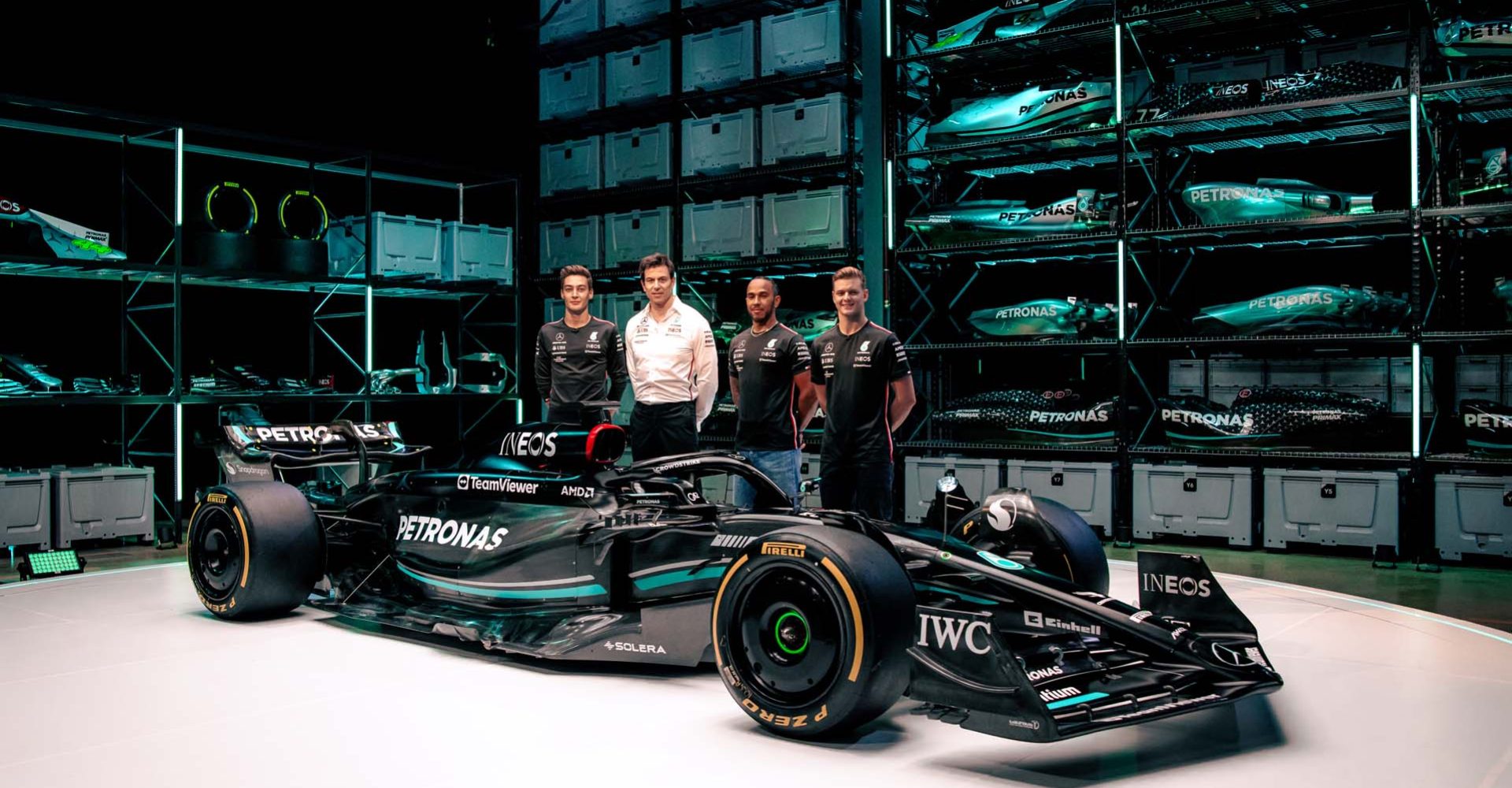 Mercedes-AMG F1 W14 E Performance Launch - Finn Pomeroy