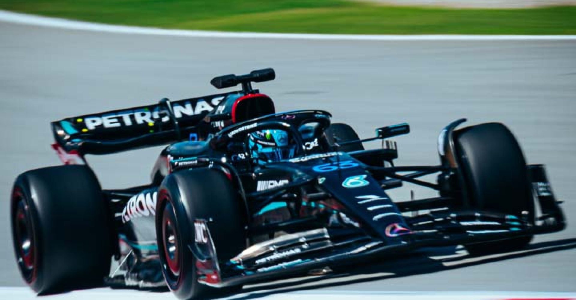 2023 Barcelona, Pirelli Test, Day 1 - Sebastian Kawka George Russell