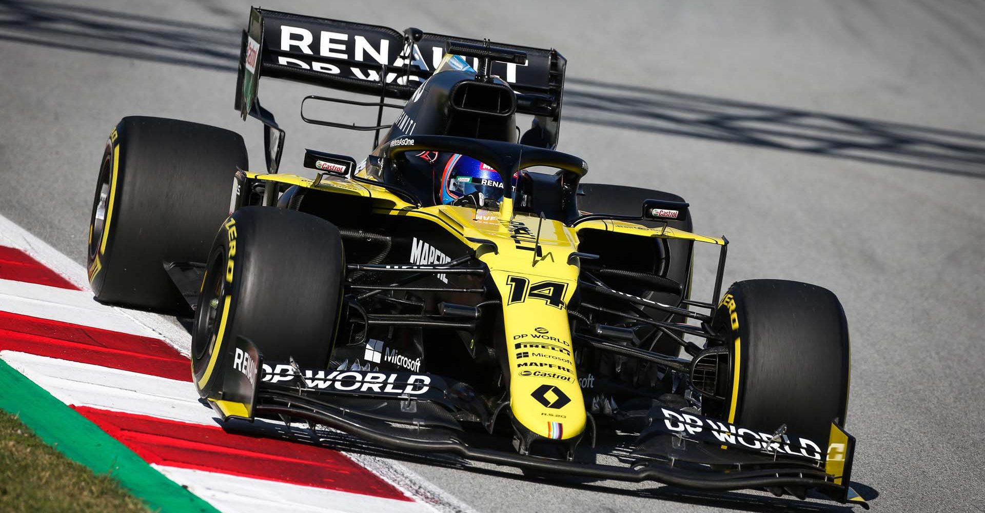 Fernando Alonso (ESP) Renault F1 Team RS20.
Renault F1 Team Film Day, Tuesday 13th October 2020. Barcelona, Spain.