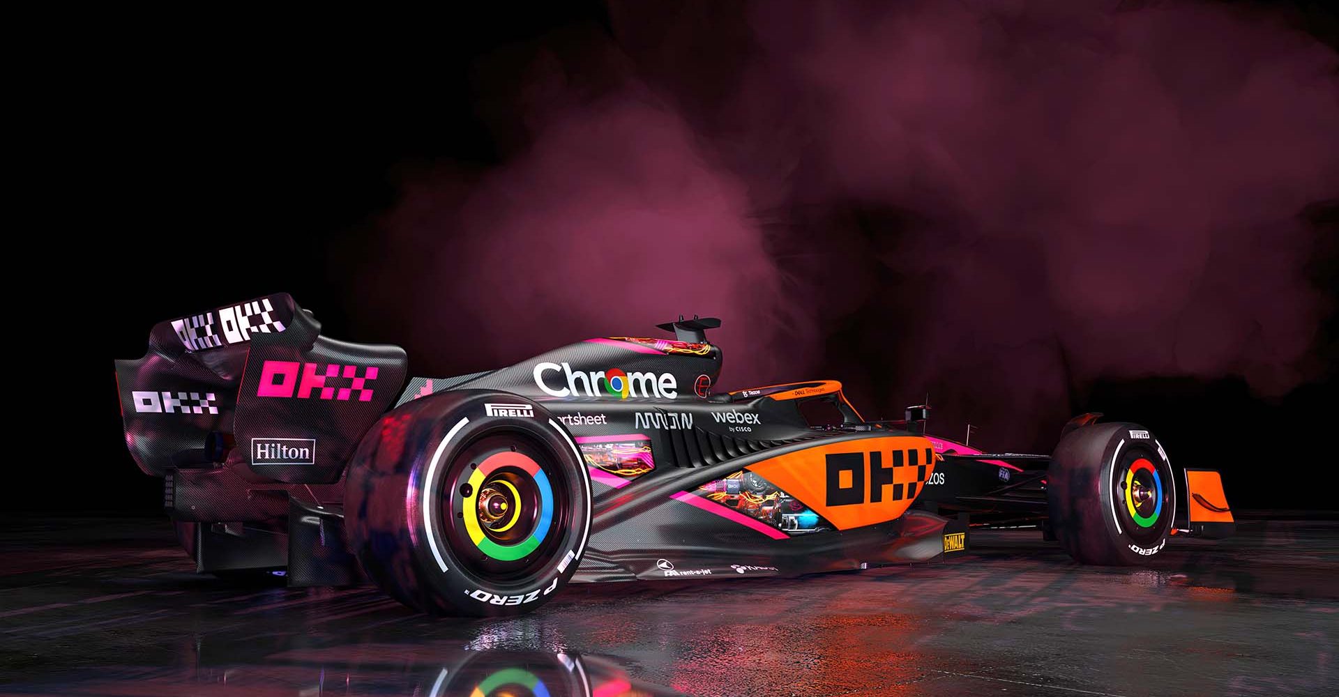 McLaren Special Livery for the Singapore Grand Prix and for the Japanese Grand Prix