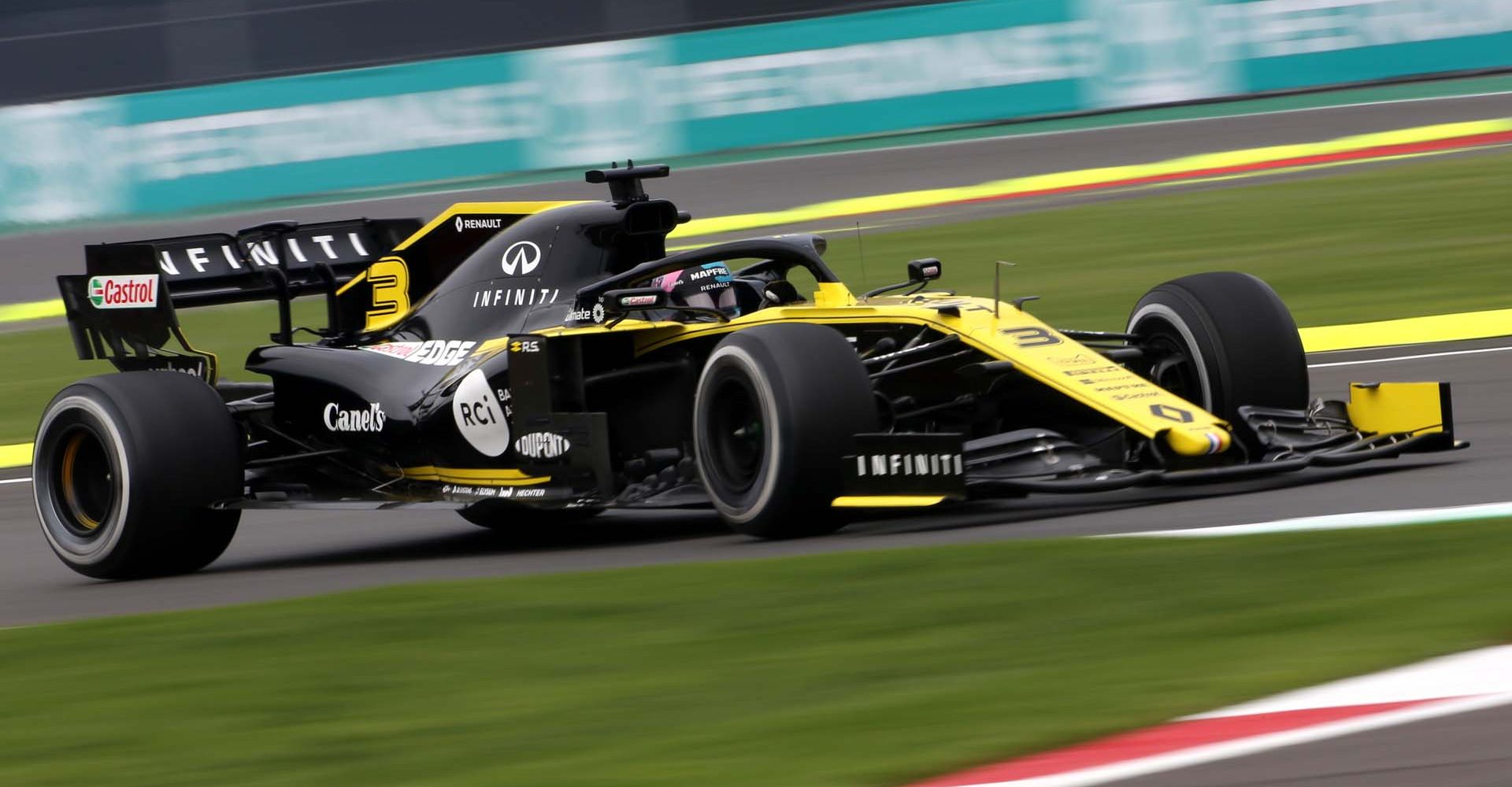 Daniel Ricciardo (AUS) Renault F1 Team RS19.
Mexican Grand Prix, Friday 25th October 2019. Mexico City, Mexico.