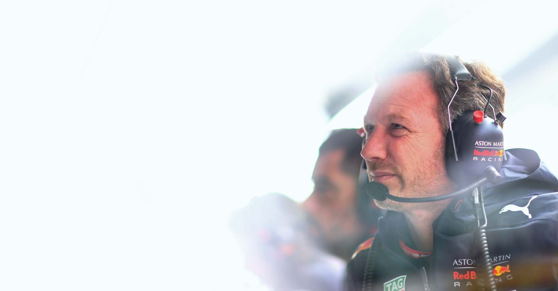 MEXICO CITY, MEXICO - OCTOBER 26: Red Bull Racing Team Principal Christian Horner looks on from the pitwall during final practice for the F1 Grand Prix of Mexico at Autodromo Hermanos Rodriguez on October 26, 2019 in Mexico City, Mexico. (Photo by Dan Istitene/Getty Images) // Getty Images / Red Bull Content Pool  // AP-21ZBR4MNW1W11 // Usage for editorial use only //