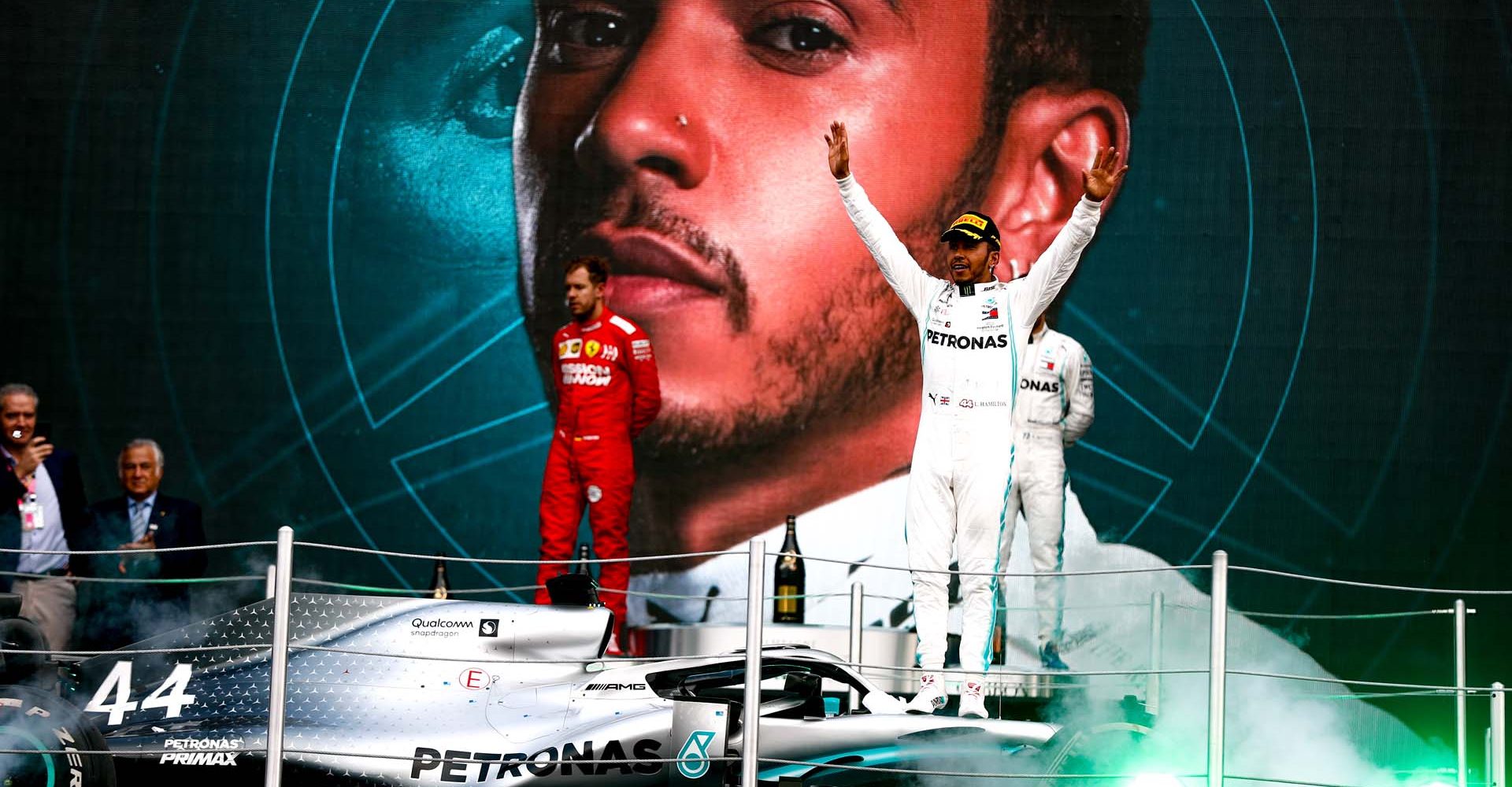 2019 Mexican Grand Prix, Sunday - LAT Images Lewis Hamilton Mercedes