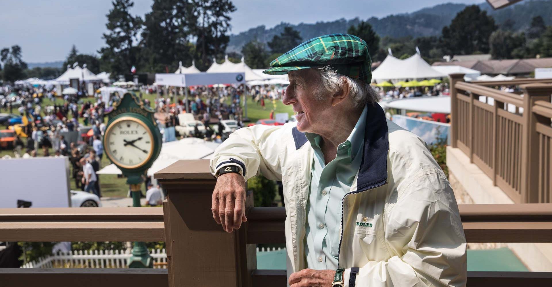 Rolex Testimonee, Sir Jackie Stewart at The Quail, A Motorsports Gathering