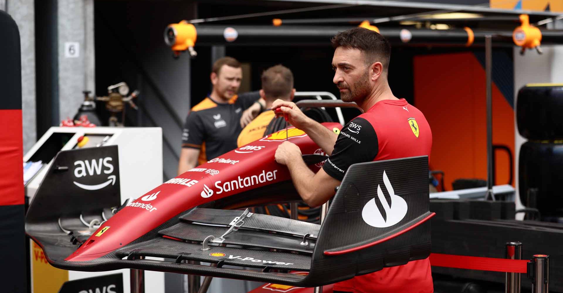 Ferrari front wing, Monaco