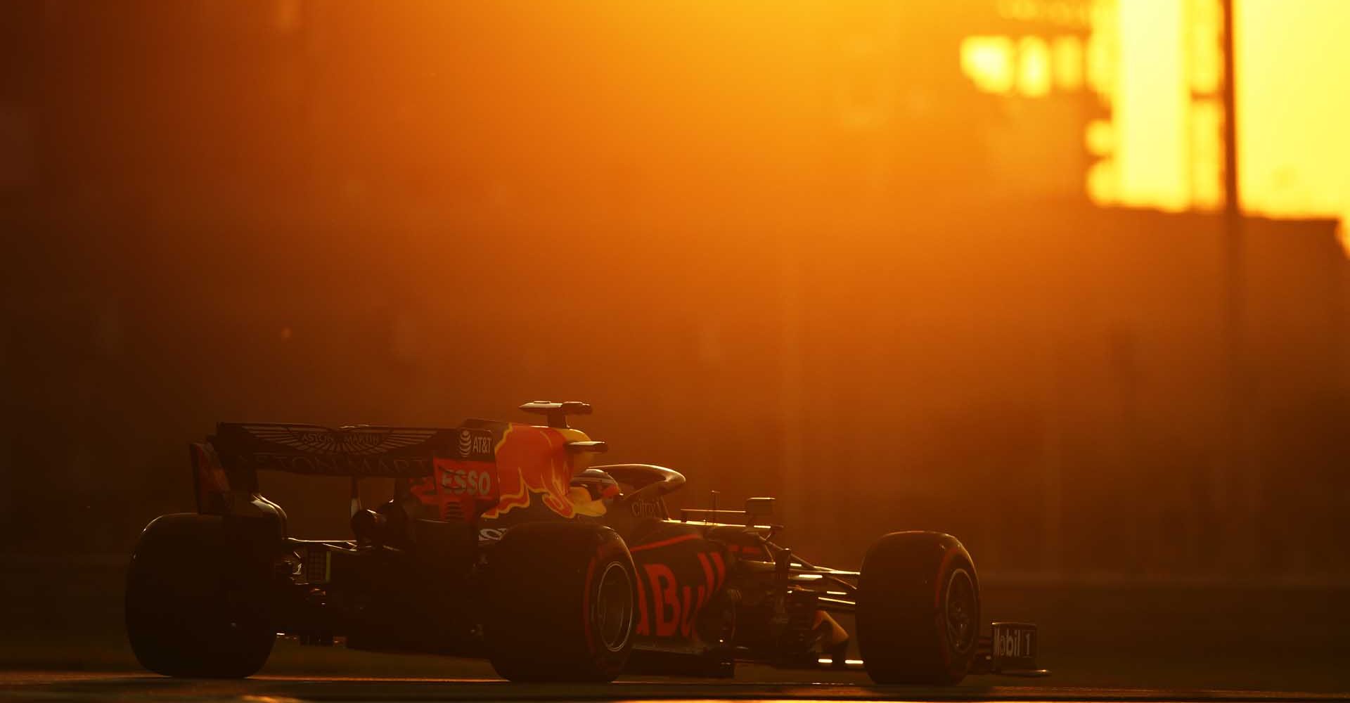 ABU DHABI, UNITED ARAB EMIRATES - DECEMBER 15: Juri Vips of Estonia driving the Aston Martin Red Bull Racing RB16 during the F1 Young Drivers Test at Yas Marina Circuit on December 15, 2020 in Abu Dhabi, United Arab Emirates. (Photo by Rudy Carezzevoli/Getty Images)