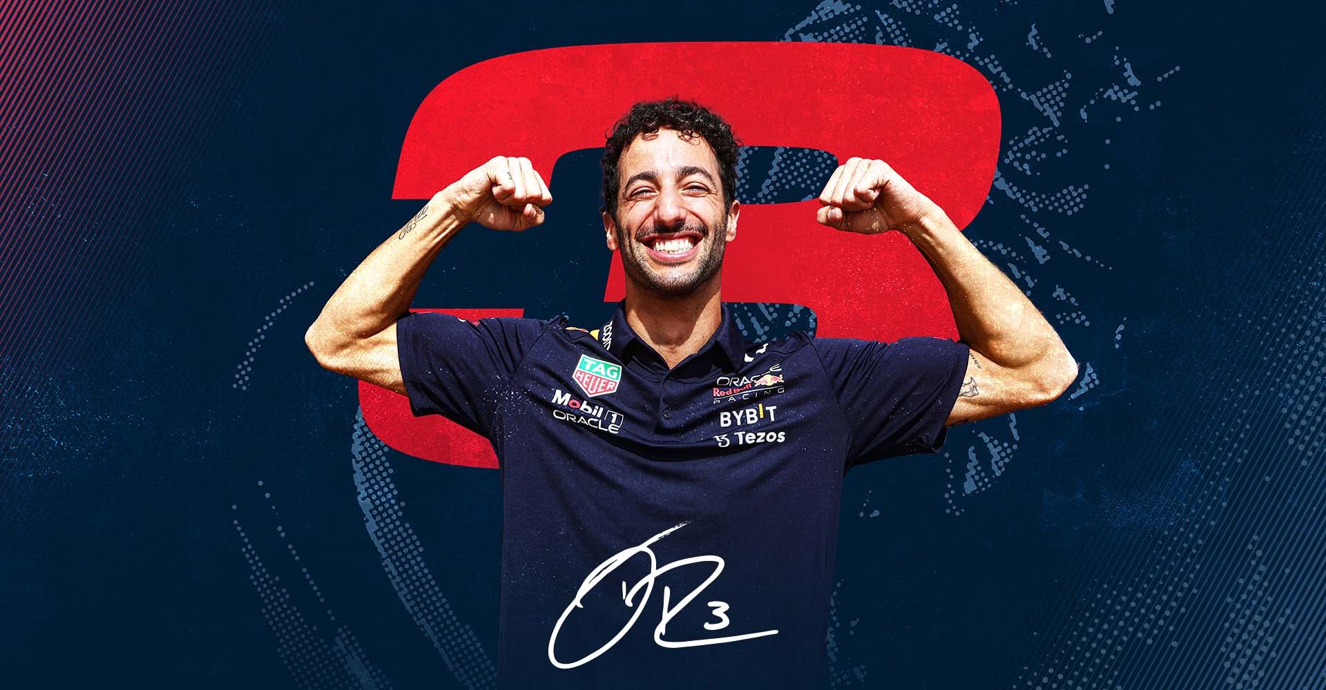 Daniel Ricciardo prior to the F1 Grand Prix of Abu Dhabi at Yas Marina Circuit on November 20, 2022 in Abu Dhabi, United Arab Emirates. (Photo by Mark Thompson/Getty Images) // Red Bull Racing / Red Bull Content Pool // SI202211230277 // Usage for editorial use only //