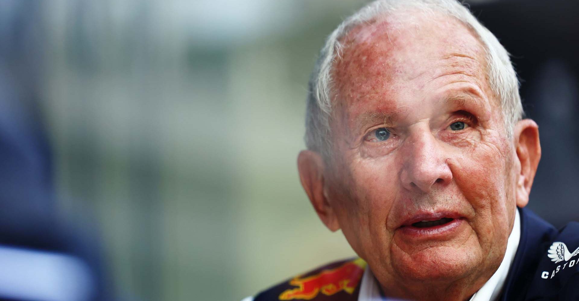 SAO PAULO, BRAZIL - NOVEMBER 03: Red Bull Racing Team Consultant Dr Helmut Marko looks on in the Paddock prior to practice ahead of the F1 Grand Prix of Brazil at Autodromo Jose Carlos Pace on November 03, 2023 in Sao Paulo, Brazil. (Photo by Mark Thompson/Getty Images) // Getty Images / Red Bull Content Pool // SI202311031007 // Usage for editorial use only //