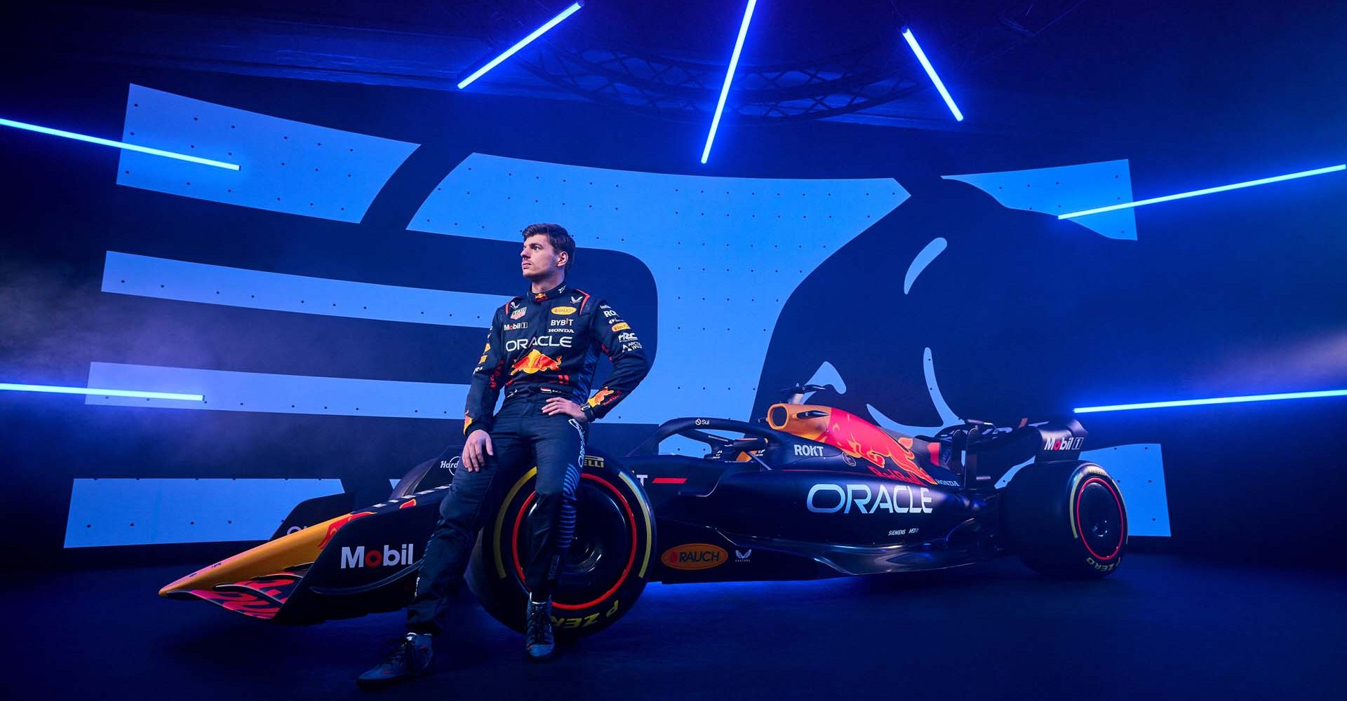 Max Verstappen poses for a portrait during Red Bull Racing 2024 Season Launch RB20 in London, UK on January 30, 2024 // Will Cornelius / Content Pool // SI202402140470 // Usage for editorial use only //