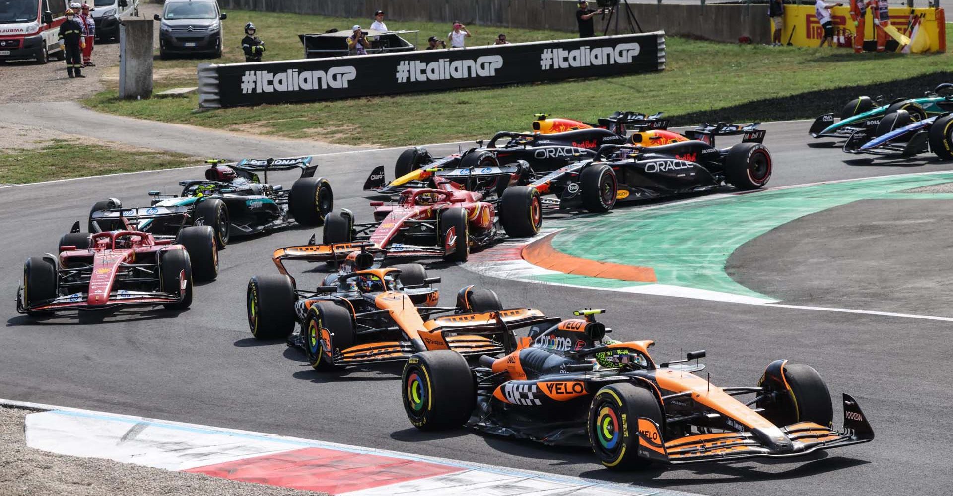 Italian Grand Prix, start