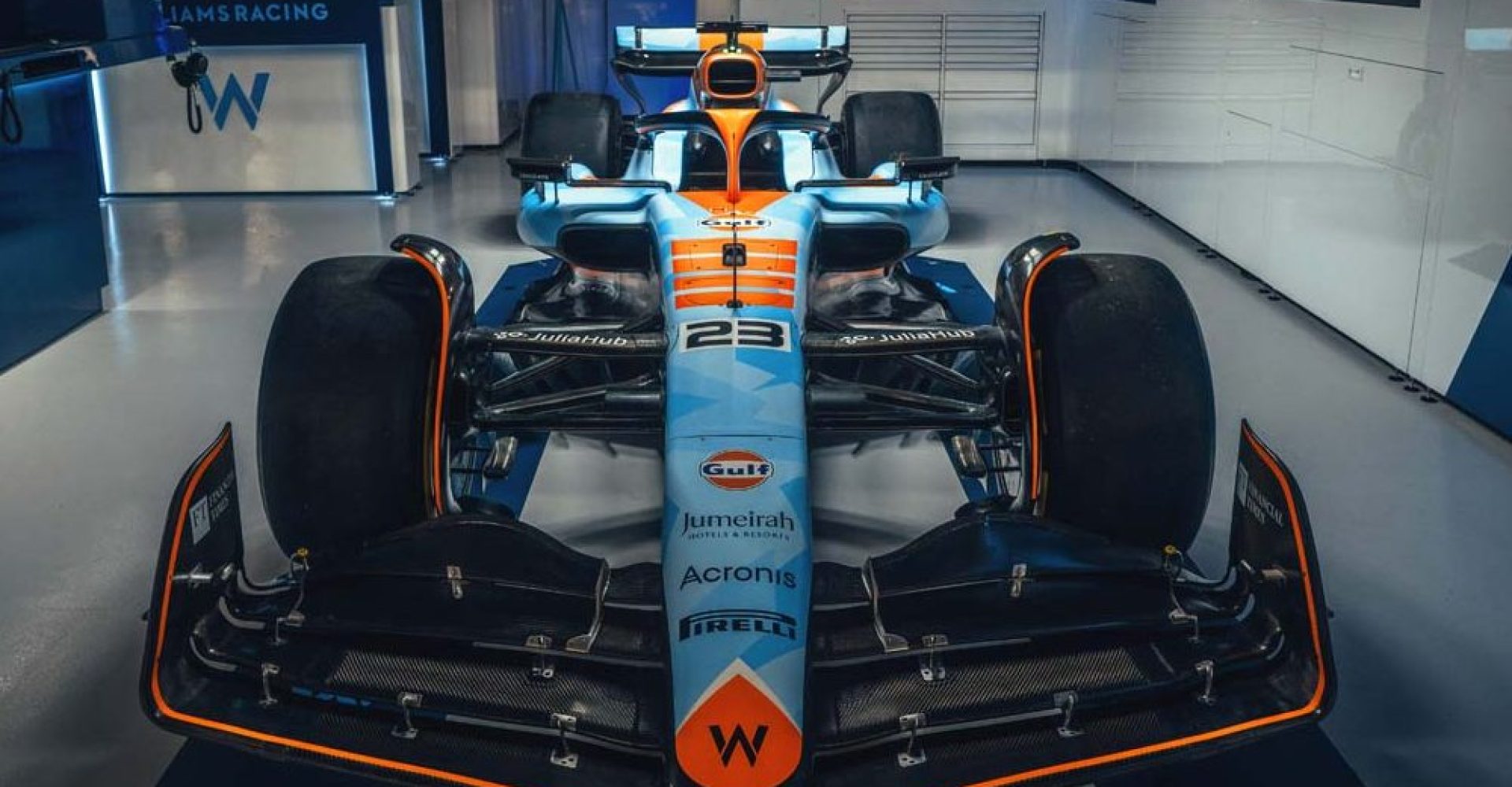 Williams Gulf livery