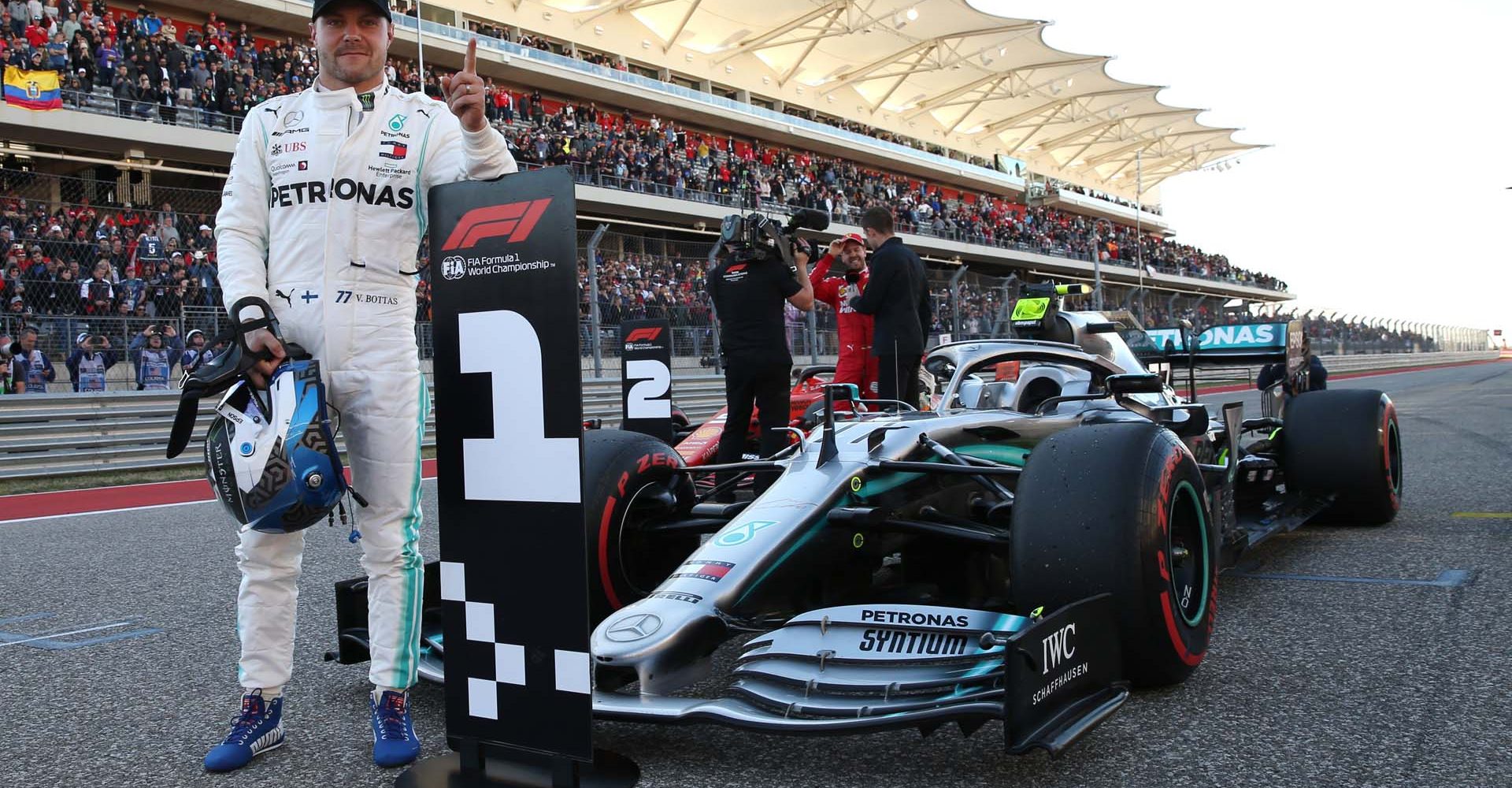 2019 United States Grand Prix, Saturday - Steve Etherington Valtteri Bottas Mercedes