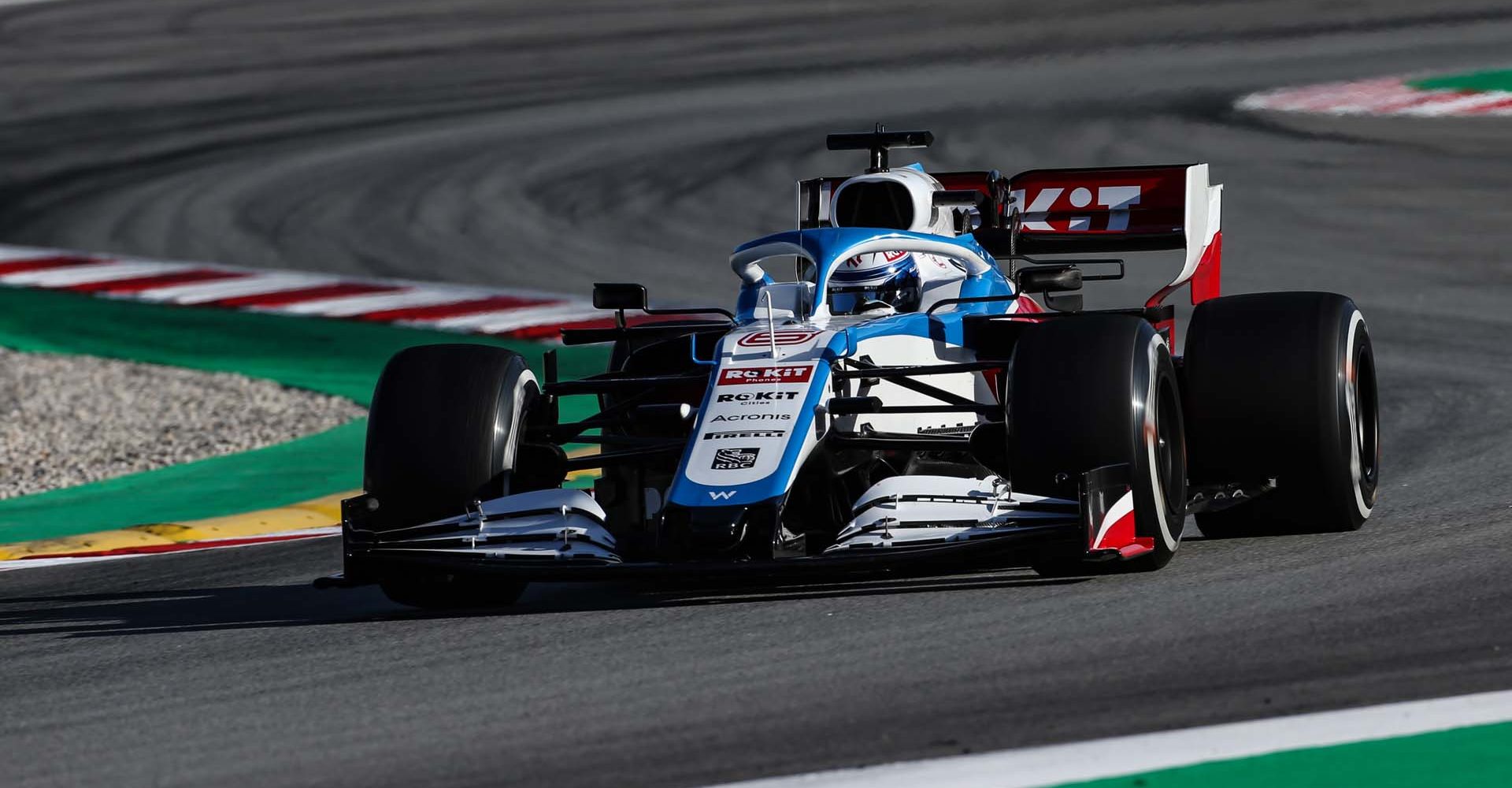 Nicholas Latifi (CDN) Williams Racing FW43.
Formula One Testing, Day 2, Thursday 27th February 2020. Barcelona, Spain.