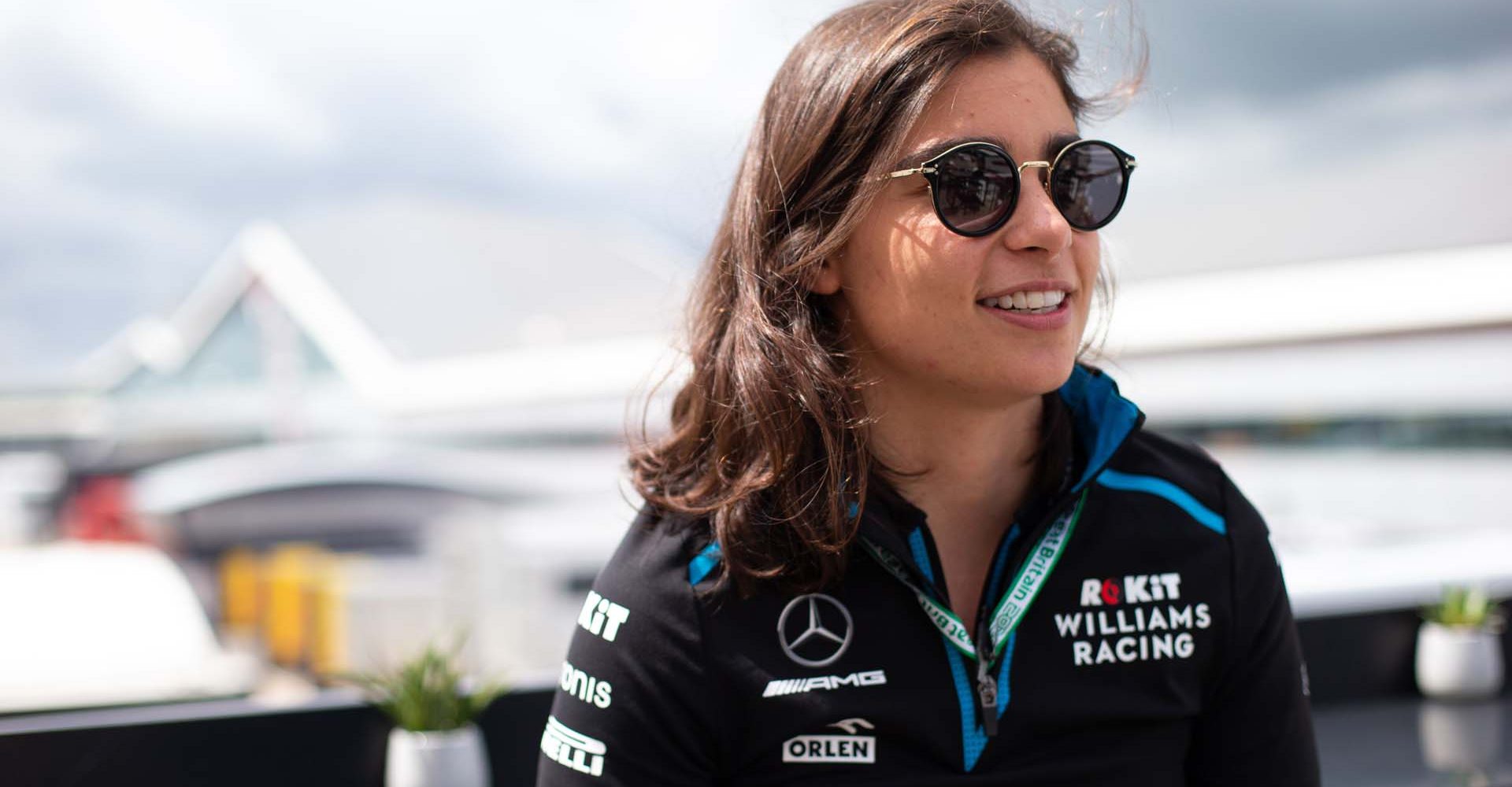 Jamie Chadwick (GBR) Williams Racing Development Driver.
British Grand Prix, Thursday 11th July 2019. Silverstone, England.