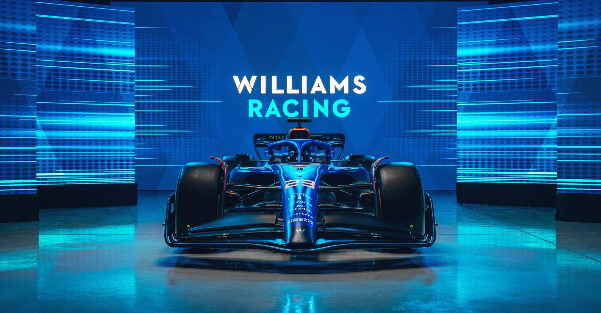 Williams FW45
Monday 6th February 2023, Williams Racing Headquarters, Grove, England.