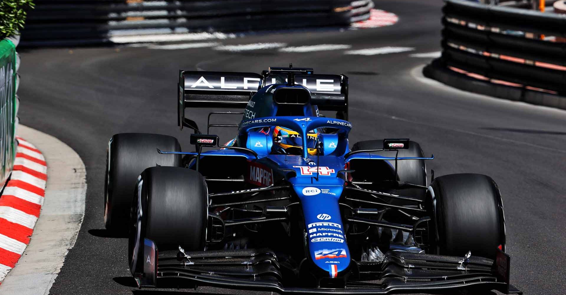 Fernando Alonso, Alpine, Monaco