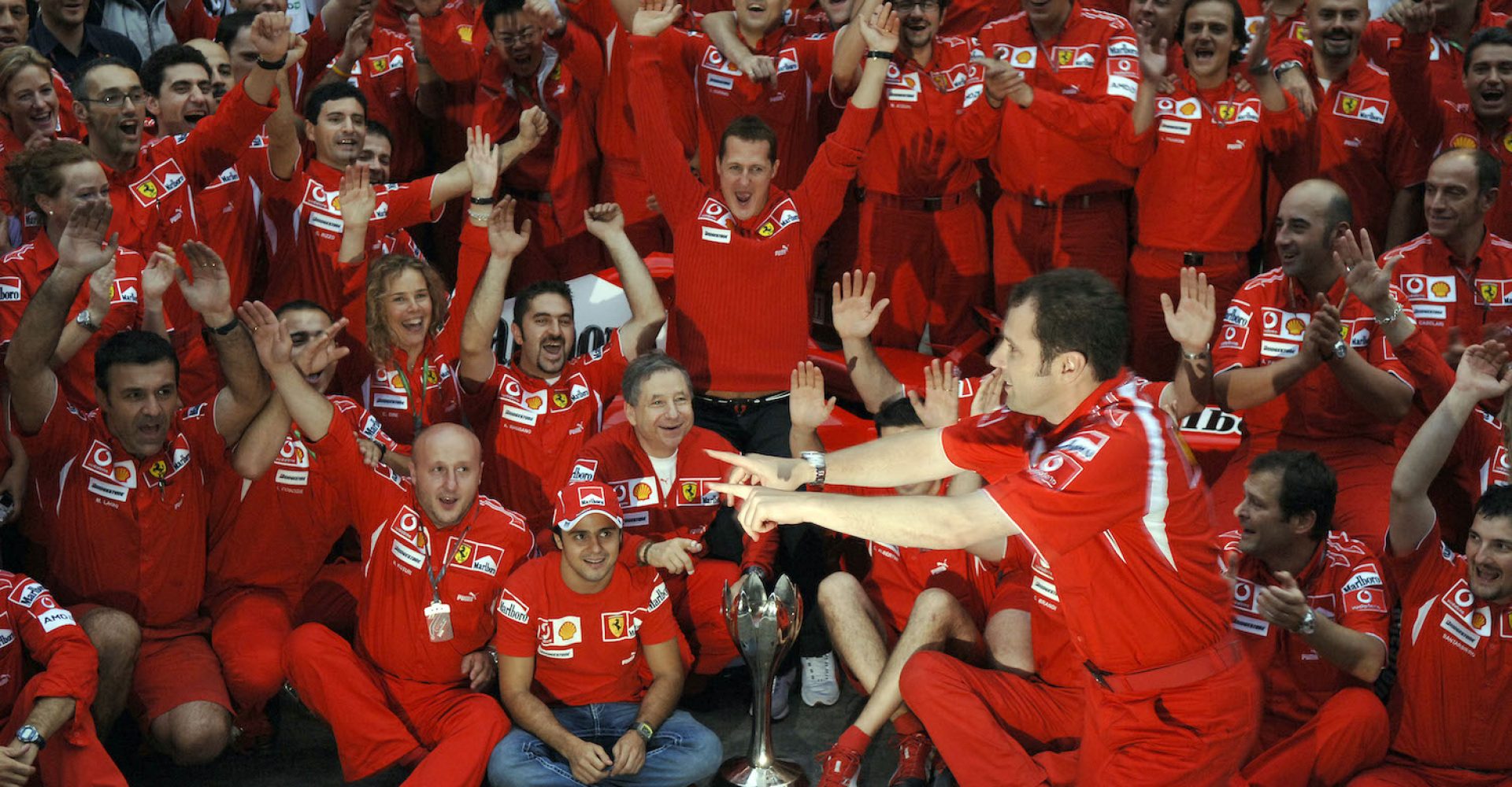 Michael Schumacher, Ferrari, Chinese Grand Prix 2006,  Jean Todt, Felipe Massa,