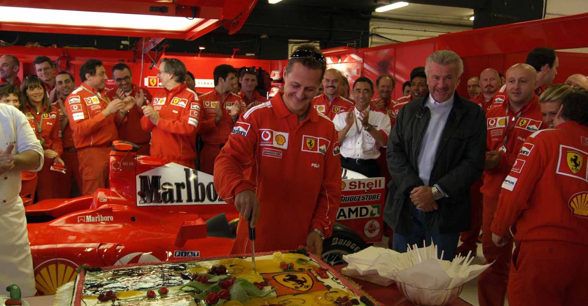 Michael Schumacher, Willi Weber, Ferrari