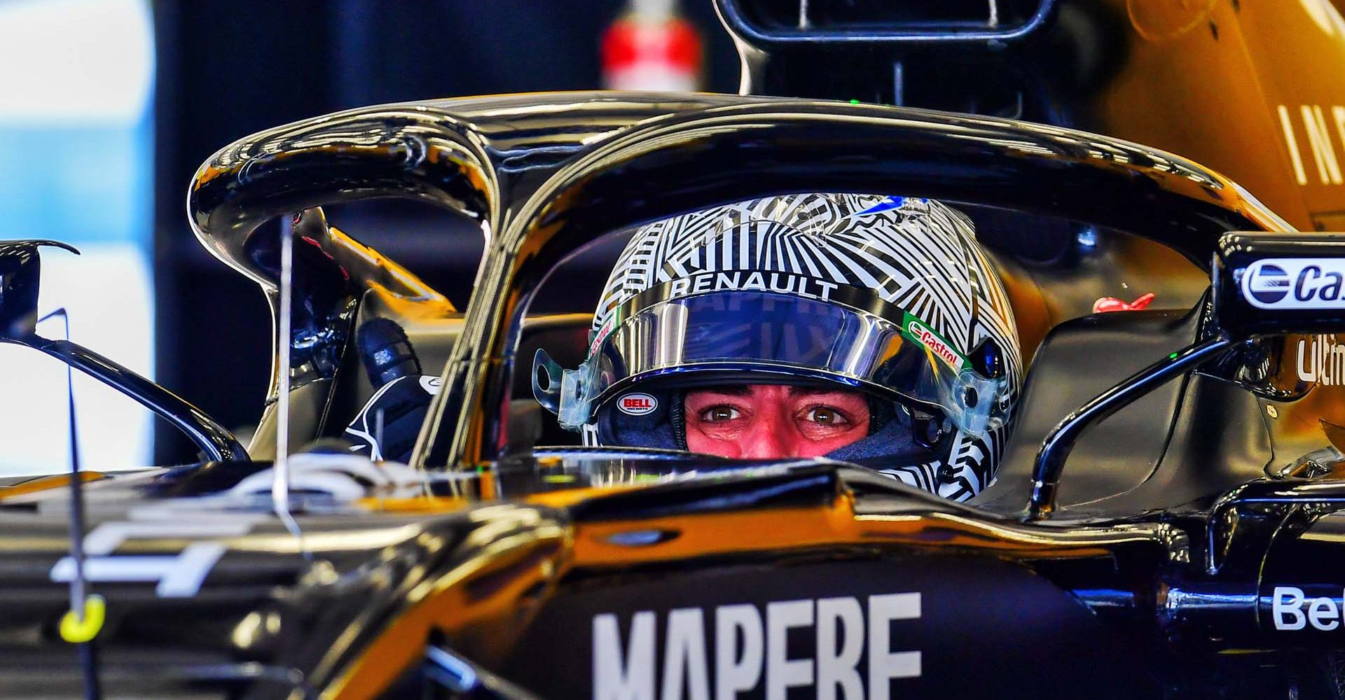 Fernando Alonso (ESP) in the Renault F1 Team RS18.
RS18 Bahrain Test, Wednesday 4th November 2020. Sakhir, Bahrain.