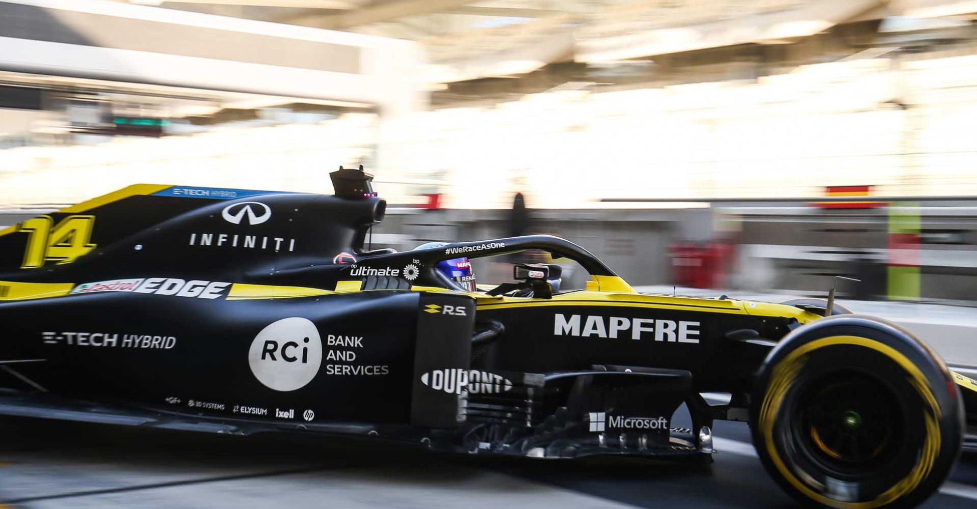 Fernando Alonso (ESP) Renault F1 Team RS20.
Formula One Testing, Tuesday 15th December 2020. Yas Marina Circuit, Abu Dhabi, UAE.